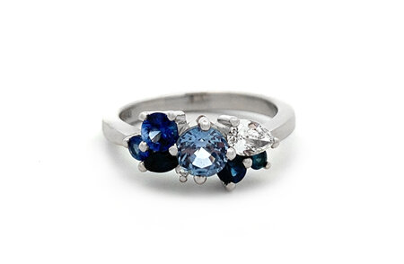 Blue Enchanted Forest Ring