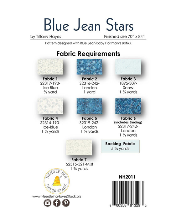 Blue Jean Stars from Needle in a Hayes Stack