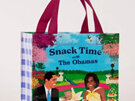 Blue Q Handy Tote Snack Time with the Obamas picnic