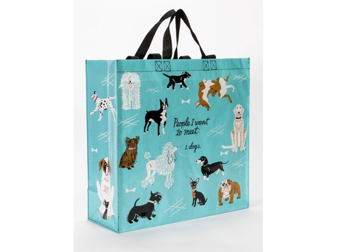 BLUE Q Shopper People To Meet: Dogs tote bag