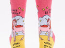 BLUE Q Socks Always Be A Unicorn be yourself empower ladies