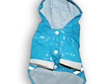 blue raincoat