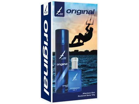 Blue Stratos gift pack a/shave and deo