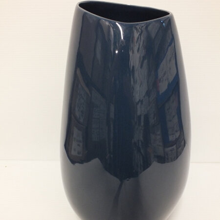 Blue Xalapa ceramic vase C3815