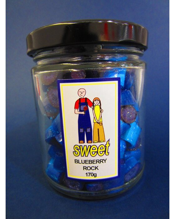 blueberry rock jar