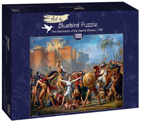 Bluebird 1000 Piece Jigsaw Puzzle: Jacques-Louis David - The Intervention of the Sabine Women, 1799