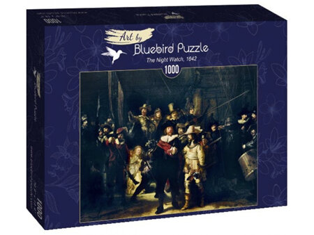 Bluebird 1000 Piece Jigsaw Puzzle:  Rembrandt - The Night Watch, 1642