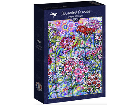 Bluebird 1000 Piece Jigsaw Puzzle Sweet William