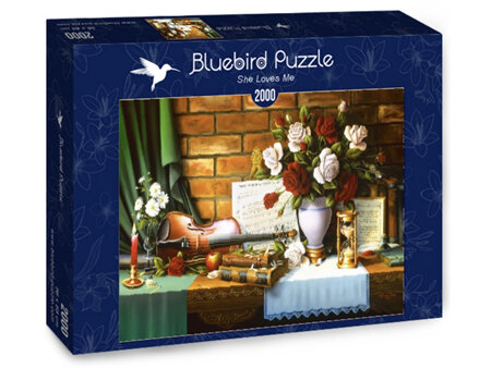 Bluebird 2000 Piece Jigsaw Puzzle:  She Loves Me