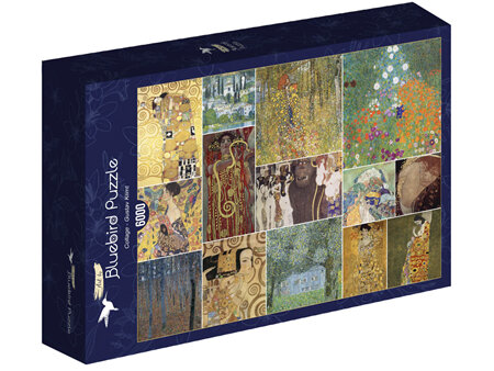 Bluebird 6000 Piece Jigsaw Puzzle Klimt Collage