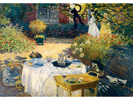 Bluebird Art 1000 Piece Jigsaw Puzzle Claude Monet - The Lunch, 1873