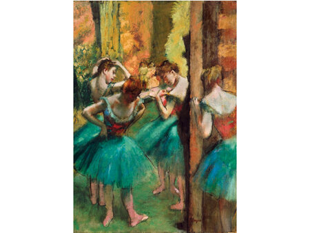 Bluebird Art 1000 Piece Jigsaw Puzzle Degas - Dancers, Pink and Green, 1890