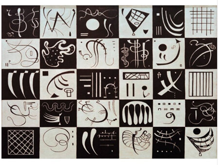 Bluebird Art 1000 Piece Jigsaw Puzzle Kandinsky - Trente, 1937