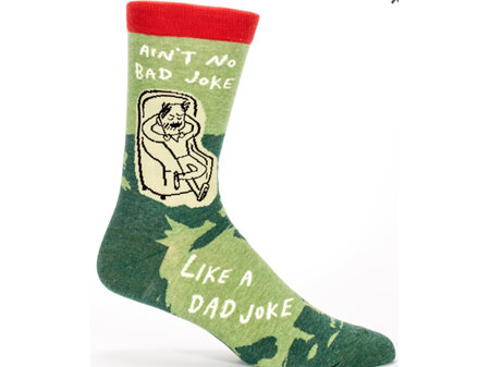 BlueQ Men's Socks Dad Joke