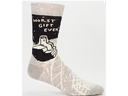BlueQ Men's Socks Worst Gift Ever