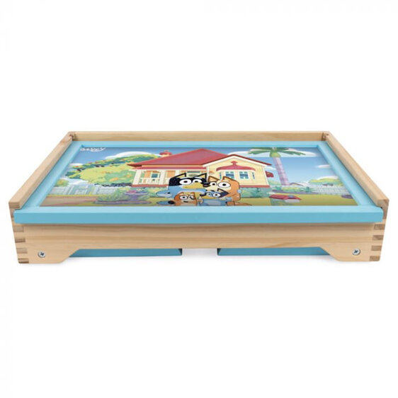 Bluey My Wooden Creation Station 2 in 1 Lap Tray dog heeler magnet colouring