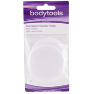 BODY TOOLS COMPACT PUFF SATIN BACKED 2 PACK