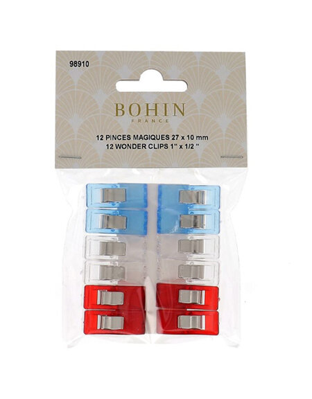 Bohin Wonder Clips 12 Pack