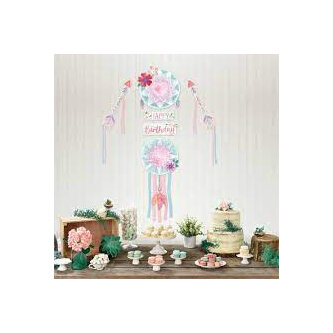 Boho 3 d backdrop