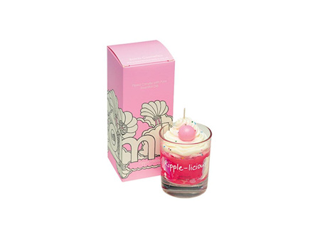 BOMB Piped Candle Ripple Licious