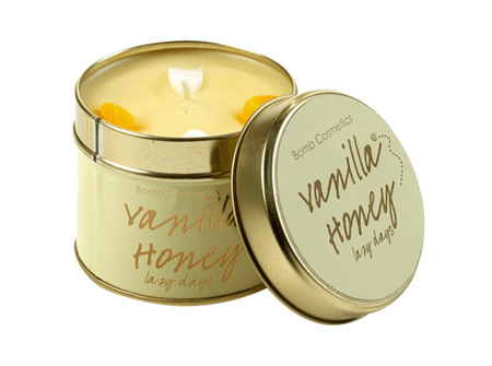 BOMB Tin Candle Vanilla Honey