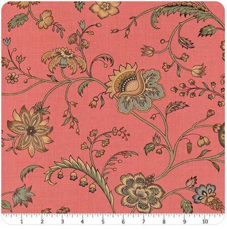 Bonheur de Jour Faded Red Blanchet 13910-12