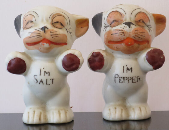 Bonzo salt and pepper
