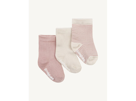 Boody Baby Socks - 3 pack (Blue or Pink)