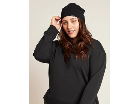 Boody Black Unisex Soft Jersey Beanie