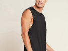 Boody Men's Active Muscle Tee - Black / M