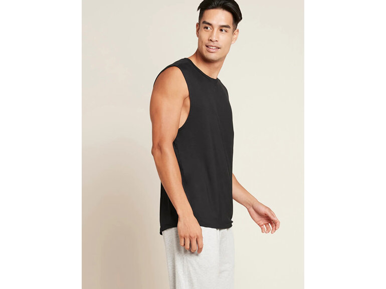 Boody Men's Active Muscle Tee - Black / M