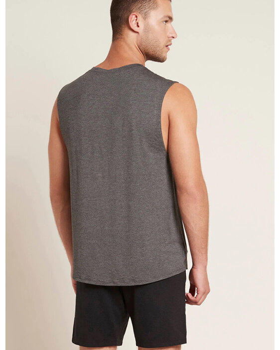 Boody Men's Active Muscle Tee - Dark Marl / XL