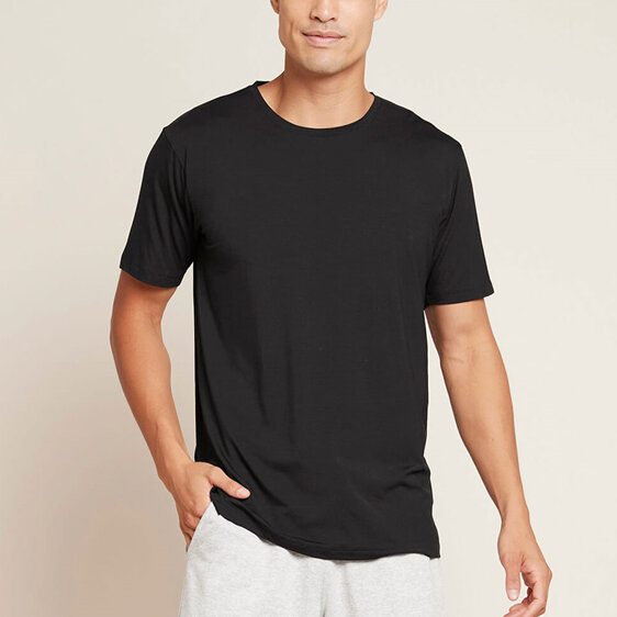 Boody Men's Crew Neck T-Shirt Black Small