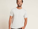 Boody Men's Crew Neck  T-Shirt Light Grey Marl Medium