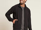 Boody Men's Essential Zip-Up Jacket - Black / L