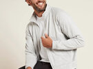 Boody Men's Essential Zip-Up Jacket - Grey Marl / L