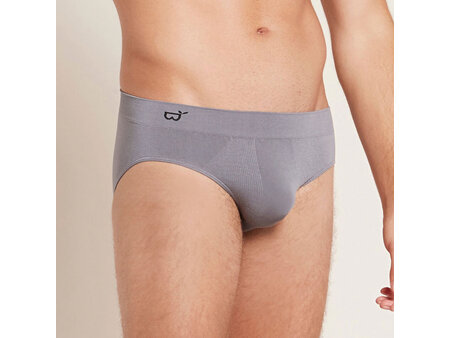 Boody Men's Original Briefs Grey Small