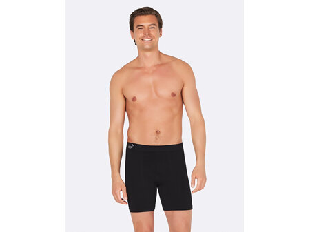 Boody Men's Original Mid Length Trunks Black Large