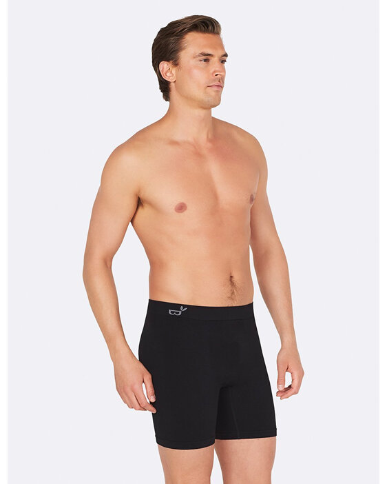 Boody Men's Original Mid Length Trunks Black XL