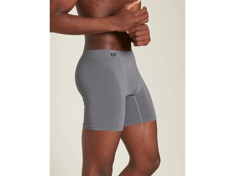 Boody Men's Original Mid Length Trunks Charcoal Small