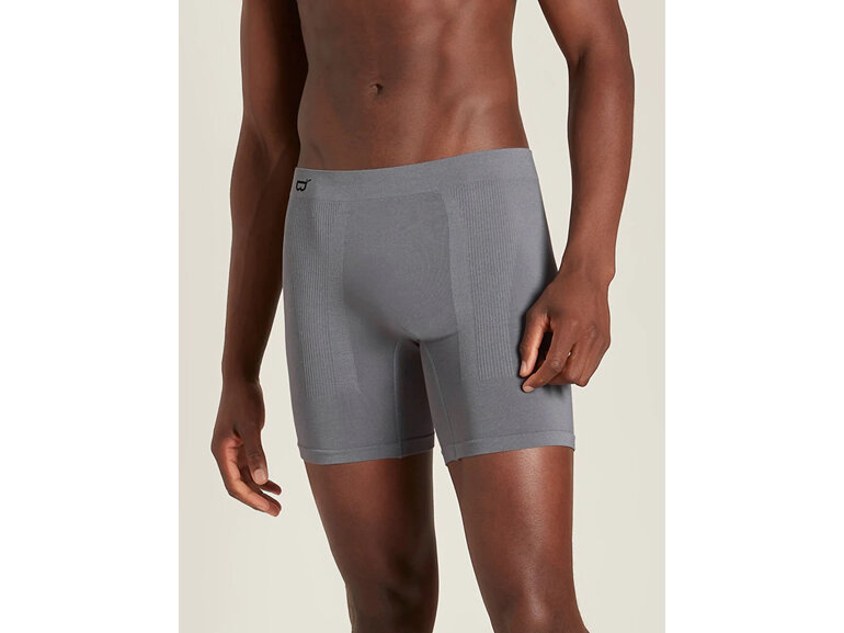 Boody Men's Original Mid Length Trunks Charcoal Small