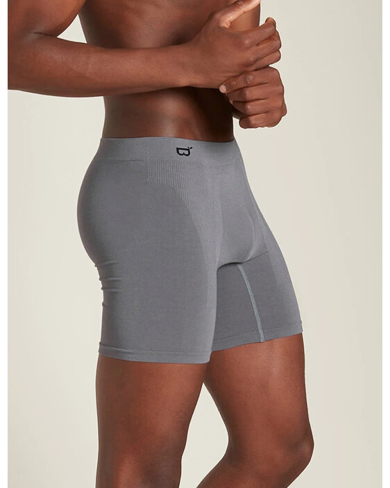 Boody Men's Original Mid Length Trunks Charcoal Small