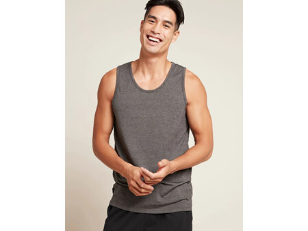 Boody Men's Singlet Dark Grey Marl Large