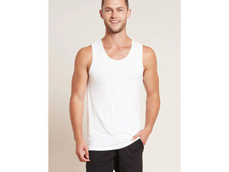 Boody Men's Singlet White Large