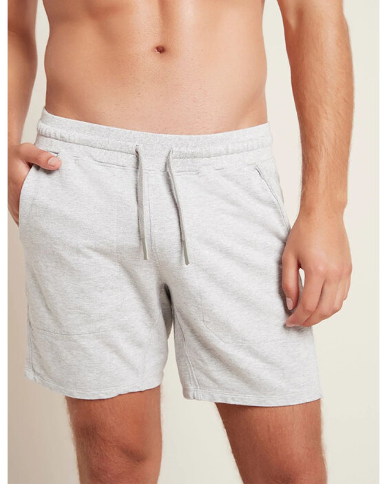 Boody Men's Weekend Sweat Shorts - Grey Marl / L