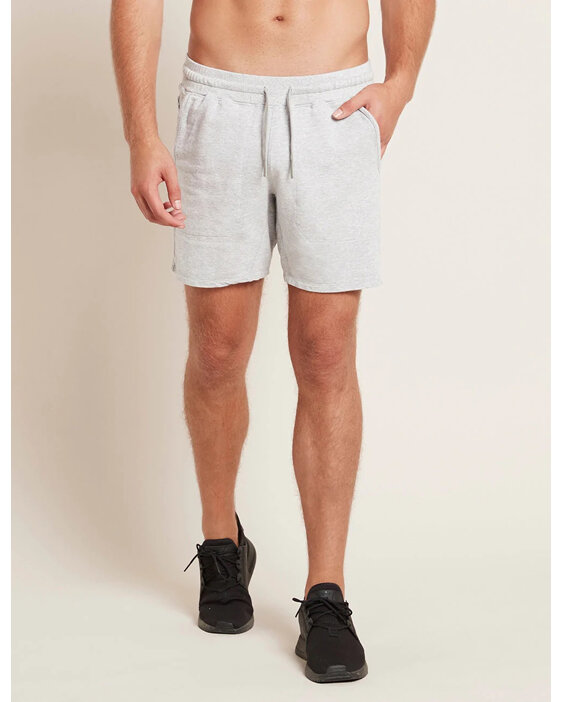 Boody Men's Weekend Sweat Shorts - Grey Marl / S