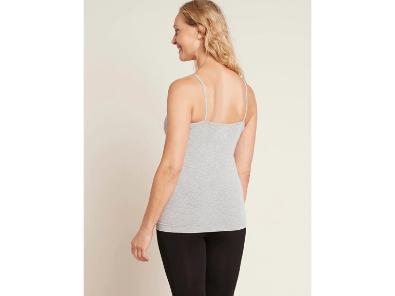 Boody Women's Cami Top Light Grey Marl Large