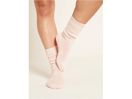 BOODY WOMENS CHUNKY BED SOCKS 2.0 PINK