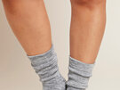 Boody Women's Chunky Bed Socks - Dove Marl / OS