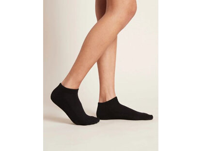BOODY Women's Cushioned Ankle Socks 3-9 BLACK